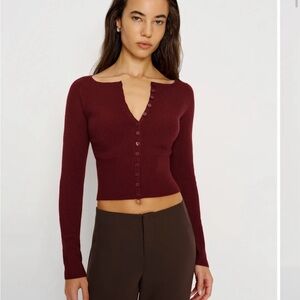 Regenerative Merino Wool Cardigan